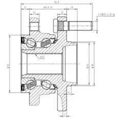 Ступица ZIKMAR Z89359R