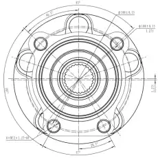 Ступица ZIKMAR Z89359R