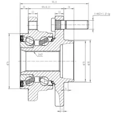 Ступица ZIKMAR Z89359R