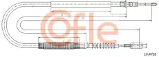 Трос ручного тормоза COFLE 10.4728