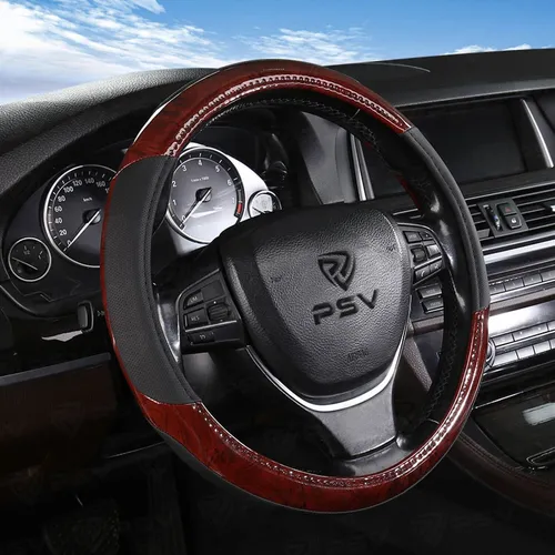 ОПЛЕТКА НА РУЛЬ WOOD (ЧЕРНЫЙ) L. 114249 PSV