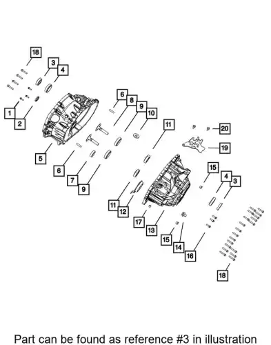 Сальник 68033395AB CHRYSLER