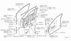  ПЫЛЬНИК РУЛЕВОГО МЕХАНИЗМА NISSAN 74892V6000