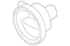 Заглушка птф правая 3B7941604 VAG