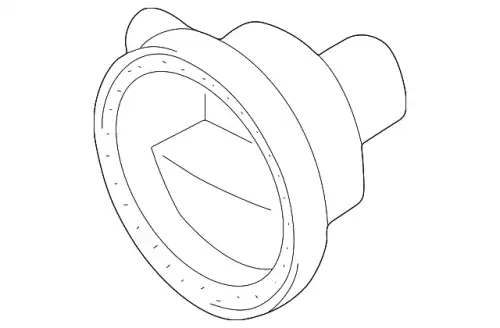 Заглушка птф правая 3B7941604 VAG