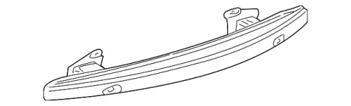 Кронштейн бампера задн 1J0807311A VAG