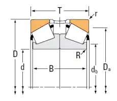 387A/383A Подшипник 387A/383A TIMKEN