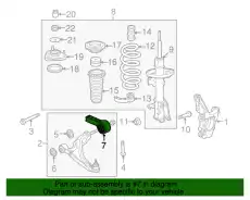 BUSHINGS 51390-SZA-A04 HONDA