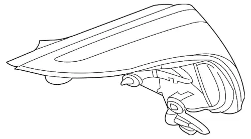 Фонарь габаритный JAGUAR C2D51413