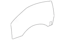 СТЕКЛО-ДВЕРЬ (D) C2P24335 JAGUAR