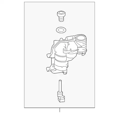 БАК ПЕРЕЛИВА РАДИАТОРА LR081667 LAND ROVER
