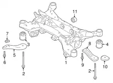 LR083054 Болт LAND ROVER