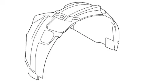 Подкрылок JAGUAR T2R23437