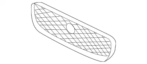Решетка радиатора JAGUAR T4N10526
