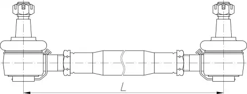 Рулевая тяга БЕЛКАРД 1220-3003010
