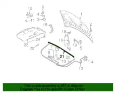  УПЛ-ТЕЛЬ ДЛЯ ВОДООТВОД. КОРОБА 8E0823723B VAG