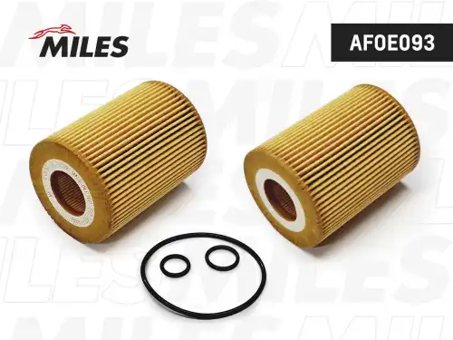 Фильтр масляный MILES AFOE093