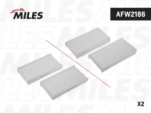 Салонный фильтр MILES AFW2186