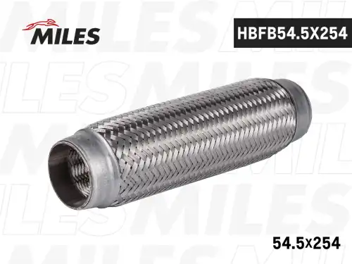Гофра глушителя MILES HBFB54.5X254 L= d=