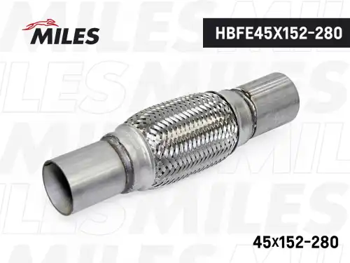 Гофра глушителя MILES HBFE45X152-280 L= d=