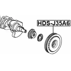 Шкив коленвала FEBEST HDS-J35A6