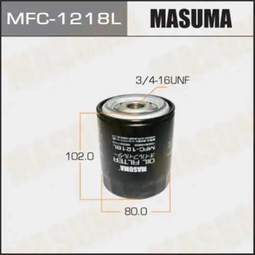 Фильтр масляный MASUMA MFC-1218L