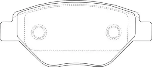 Тормозные колодки дисковые FIT FP3352