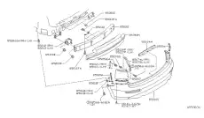 КРОНШТЕЙН БАМПЕРА 85227CG000 INFINITI