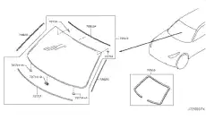  УПЛОТНИТЕЛЬ 727171CA0A INFINITI