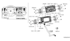  РАЗЪЕМ USB NISSAN 280235X00A