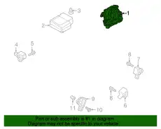 Электронный модуль комбинации 5K0953569A VAG
