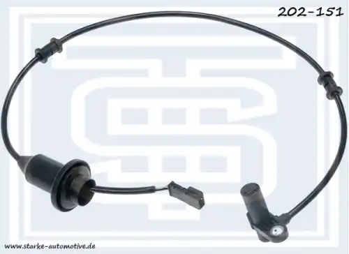 Датчик ABS STARKE 202-151