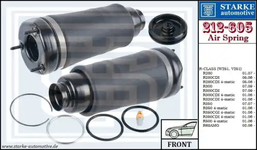ПНЕВМОБАЛЛОН_STARKE AUTOMOTIVE 212-605