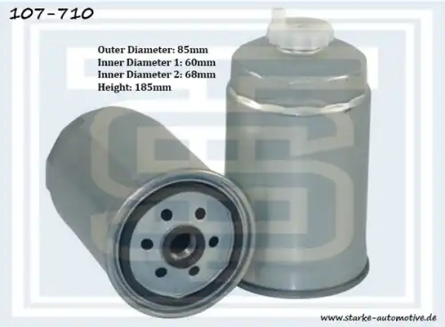 Топливный фильтр STARKE 107-710