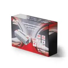 инвертор автомобильный! 12/220V IN-1000W\ 43113 AVS