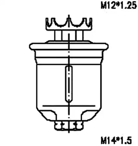 Топливный фильтр JS ASAKASHI FS3210