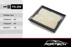 Фильтр воздушный FORTECH FA214