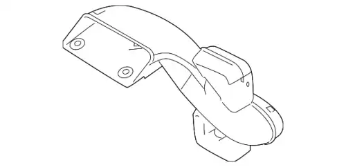 Патрубок воздушный CA0113200A MAZDA