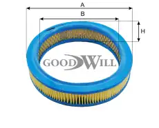 Фильтр воздушный GOODWILL AG204