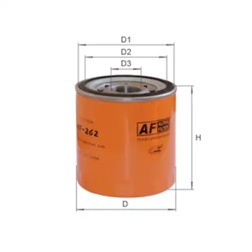 ДЕТАЛЬ AF262 ALPHA FILTER