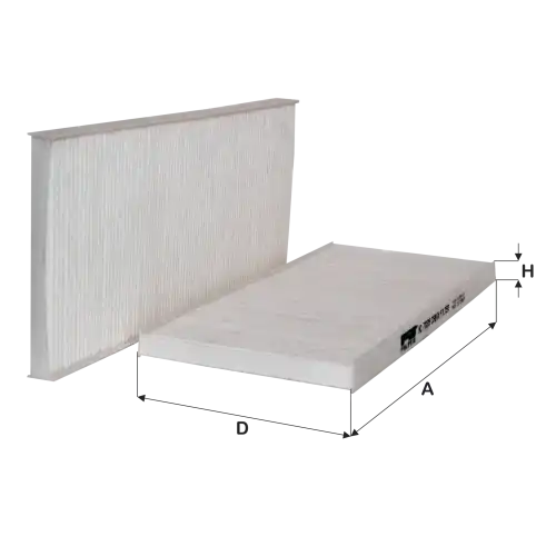 Салонный фильтр FIL FILTER HC 7039