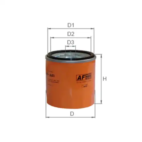 ДЕТАЛЬ AF261 ALPHA FILTER