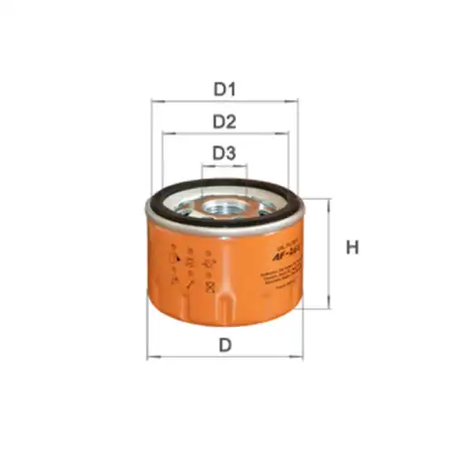 ДЕТАЛЬ AF266 ALPHA FILTER