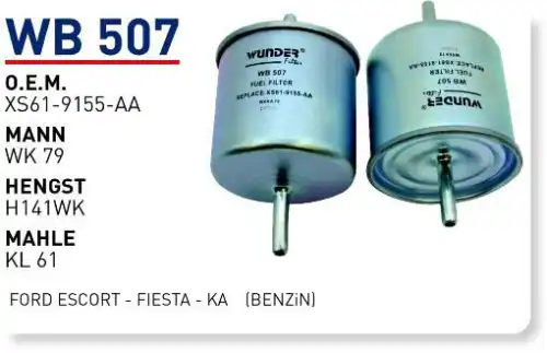 Топливный фильтр WUNDER WB-507