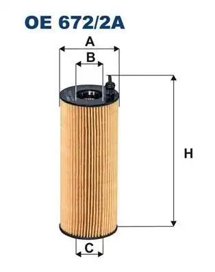 Фильтр масляный FILTRON OE 672/2A