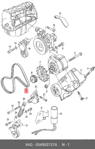 VAG 054903137A