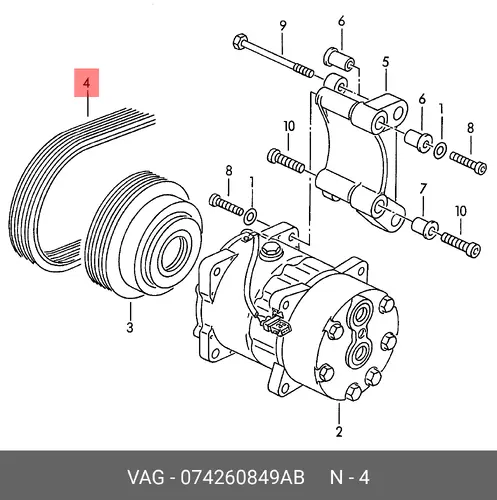 VAG 074260849AB