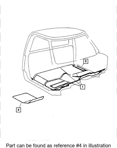 Коврики в салон CHRYSLER 82203773
