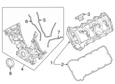 прокладка BR3Z-6584-D FORD