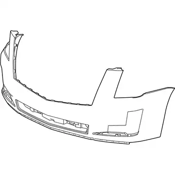 Бампер передний CADILLAC Escalade 2015 - 84091458 GM